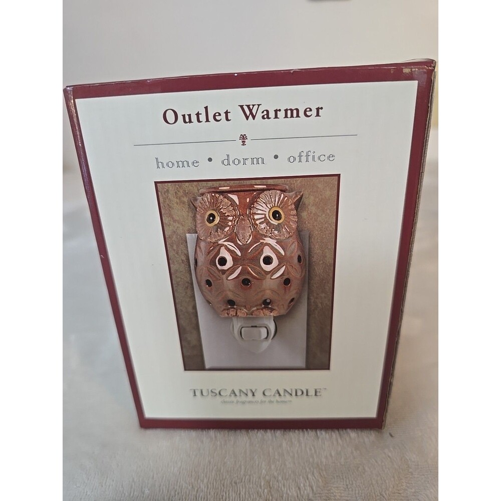 Tuscany Candle Outlet Warmer Owl New In Box